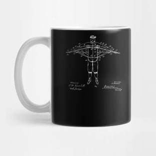 Parachute Vintage Patent Drawing Mug